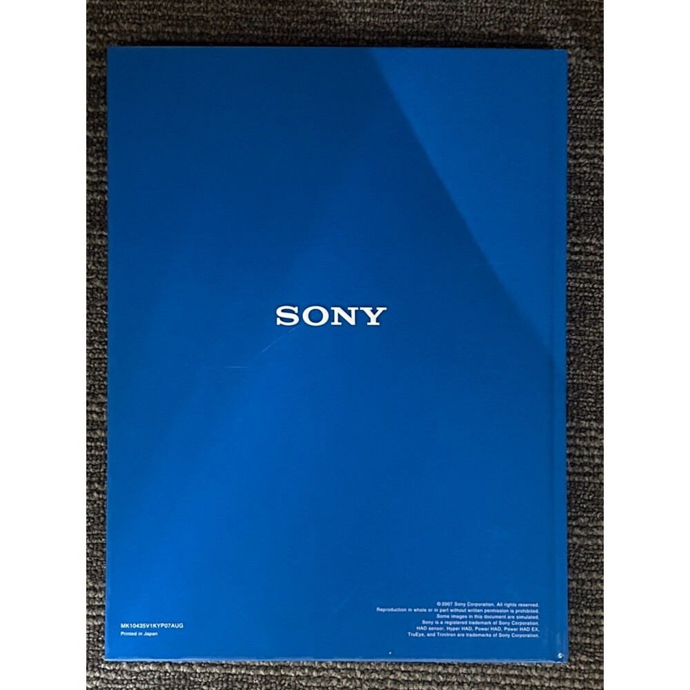 Sony - A Guide To Sony Camera Technology (2007 Hardcover) Internal use Only RARE - Picture 2 of 6